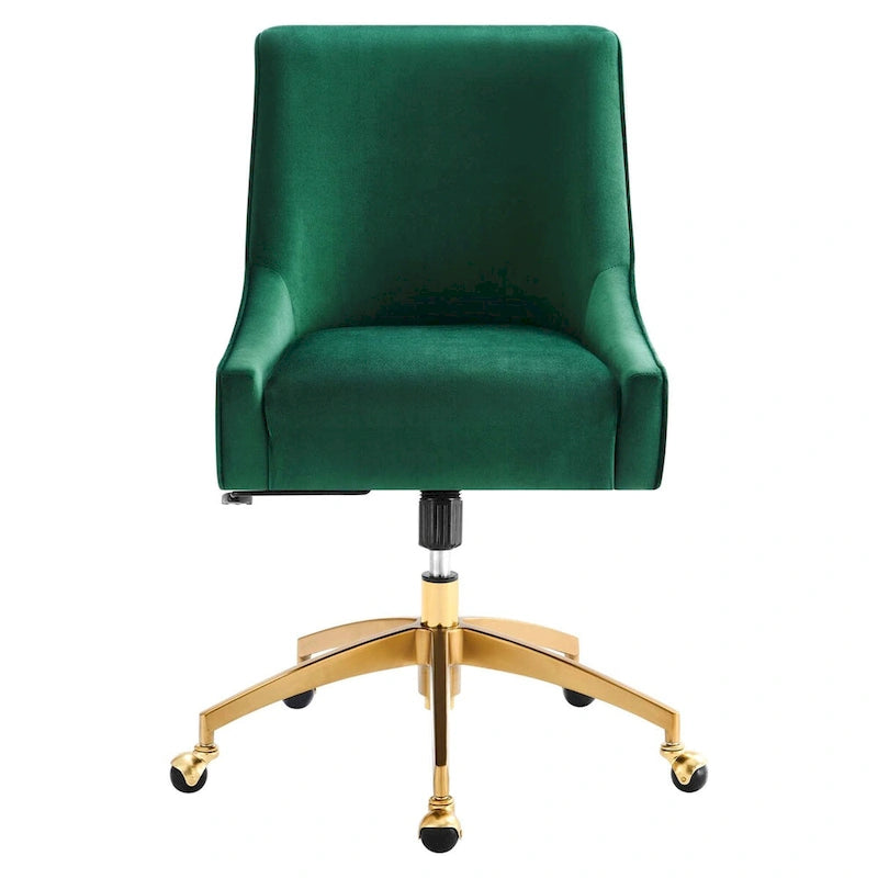 Chaise de bureau Discern Performance en velours