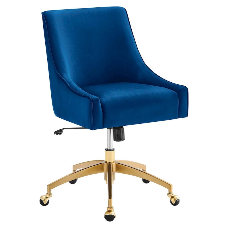 Chaise de bureau Discern Performance en velours