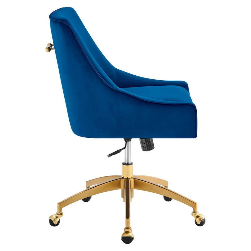 Chaise de bureau Discern Performance en velours
