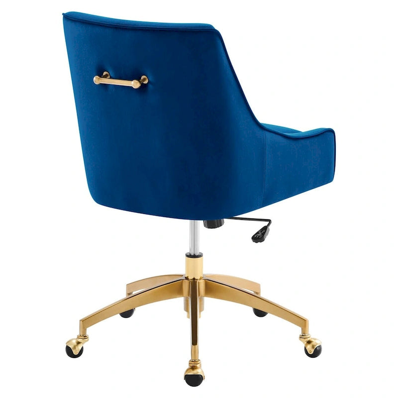 Chaise de bureau Discern Performance en velours
