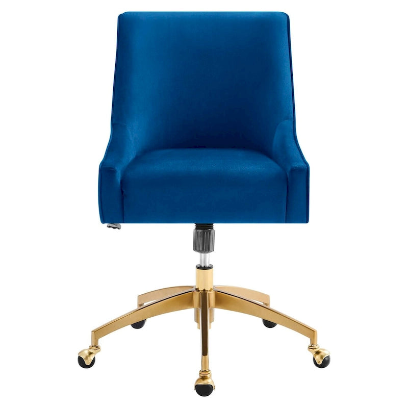 Chaise de bureau Discern Performance en velours