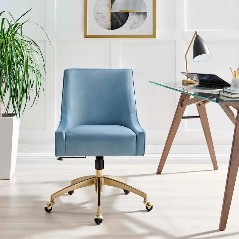 Chaise de bureau Discern Performance en velours