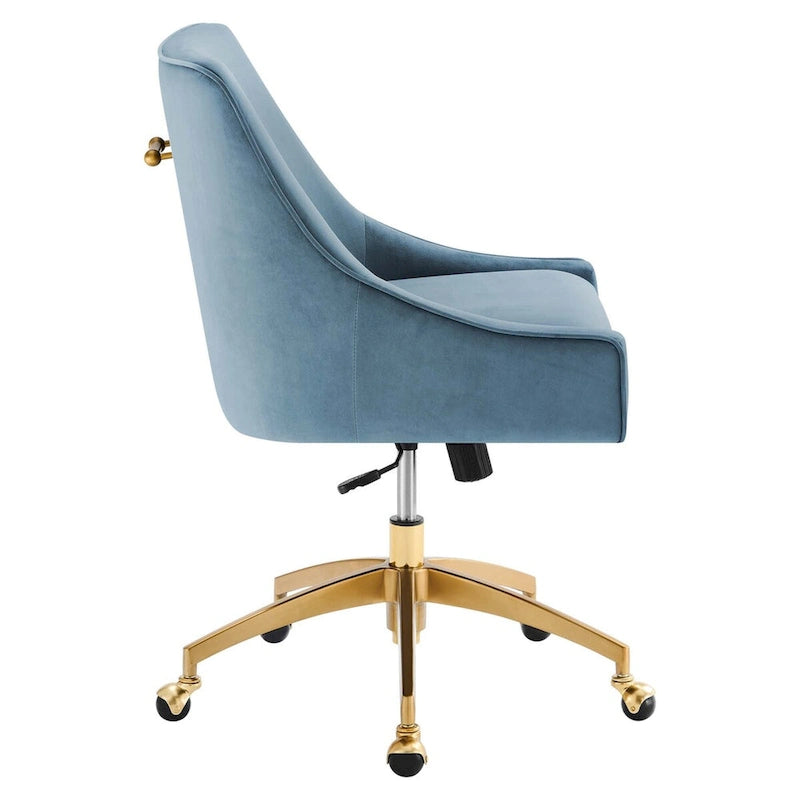 Chaise de bureau Discern Performance en velours