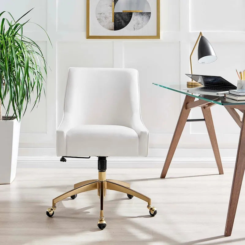 Chaise de bureau Discern Performance en velours