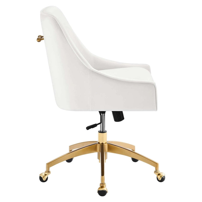 Chaise de bureau Discern Performance en velours