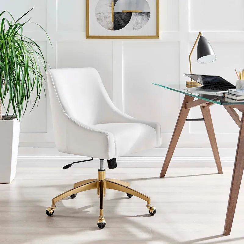Chaise de bureau Discern Performance en velours