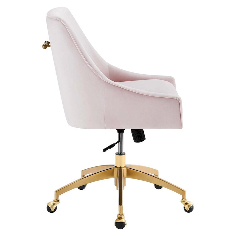 Chaise de bureau Discern Performance en velours