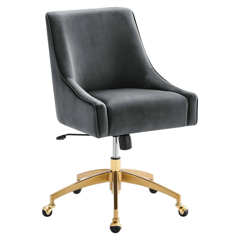 Chaise de bureau Discern Performance en velours