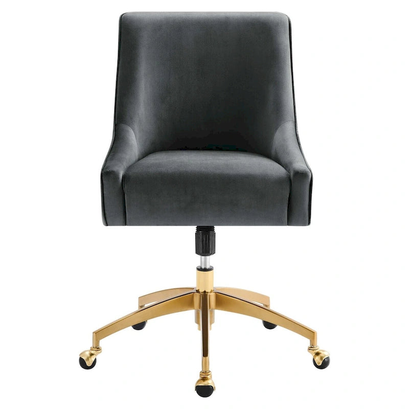 Chaise de bureau Discern Performance en velours