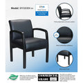 Chaise visiteur Boss NTR (aucun outil requis)