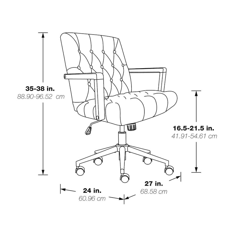 Chaise de bureau Waltham