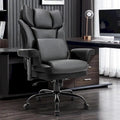 Chaise de Bureau Ergonomique Inclinable avec Accoudoirs Rembourrés Ajustables et Support Lombaire Massant
