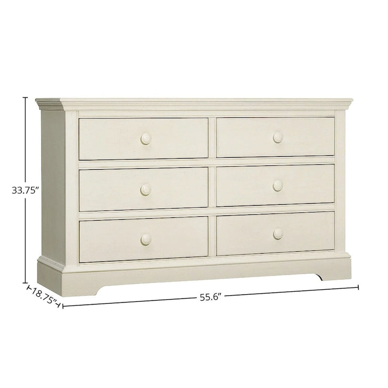 Commode Hanley à 6 tiroirs