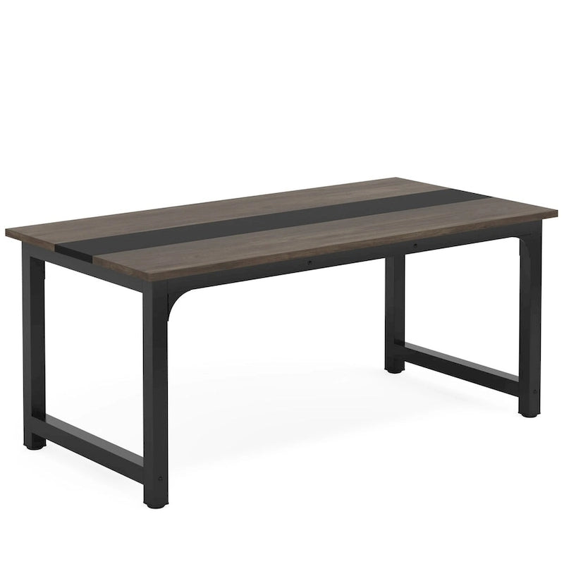 Petite table de conférence, table de réunion pour 4-6 personnes - 160 L x 80 l x 74 H cm