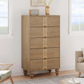 Commode 5 tiroirs, en bois moderne