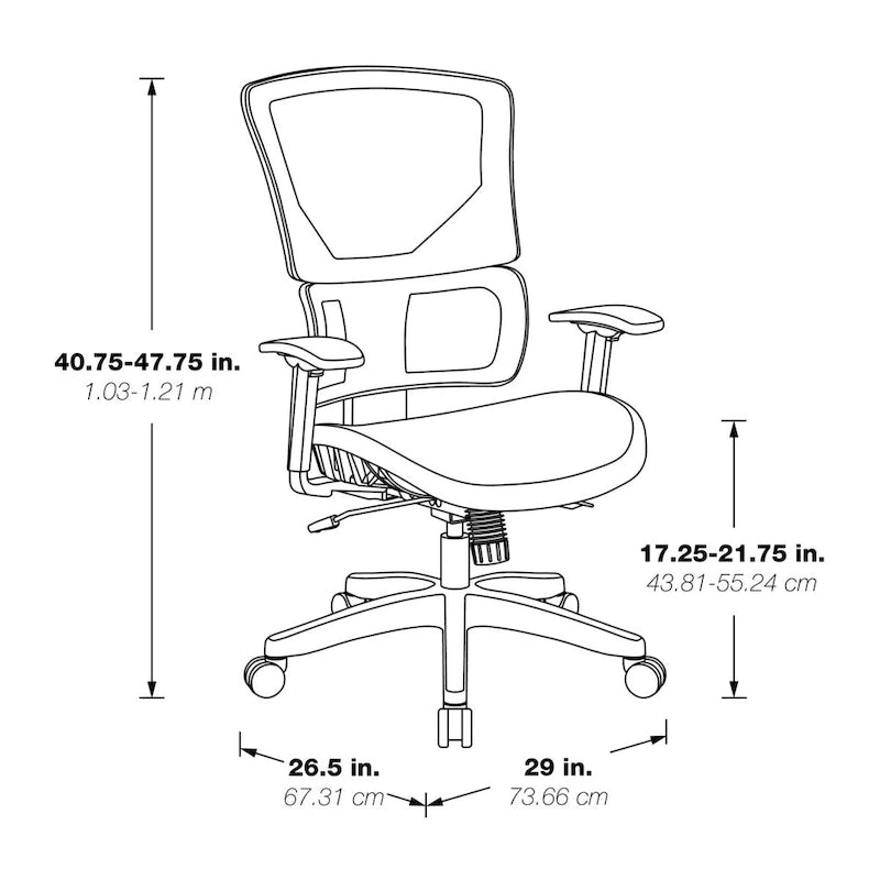 Fauteuil de bureau grande taille pour manager