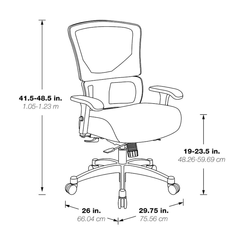 Fauteuil de bureau grande taille pour manager