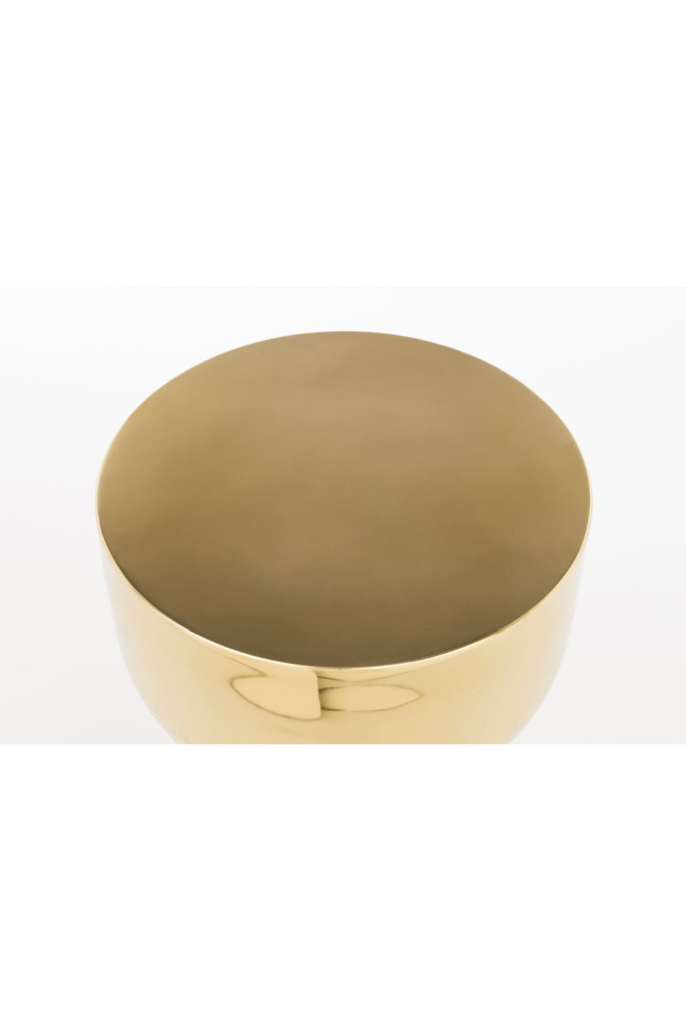 Table d'appoint à accent métallique