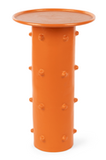 Table d'appoint ronde orange
