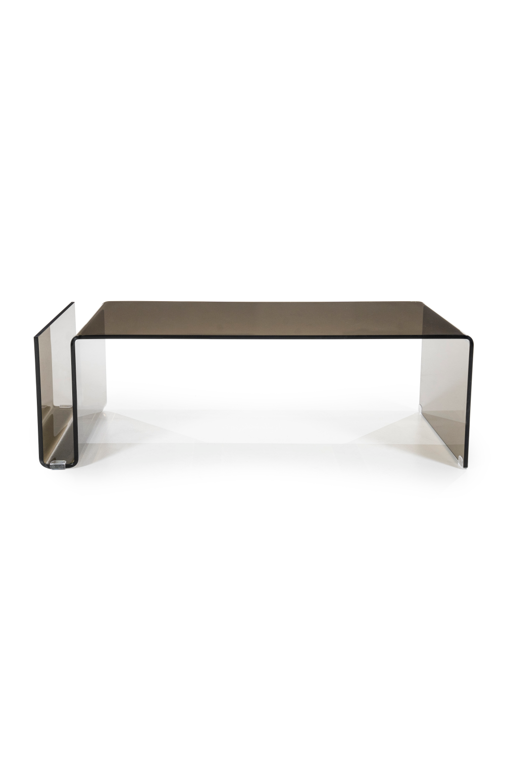 Table basse moderne en verre