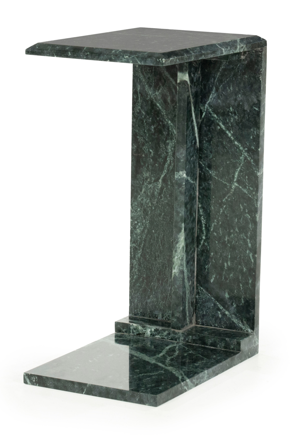 Table d'appoint en marbre poli