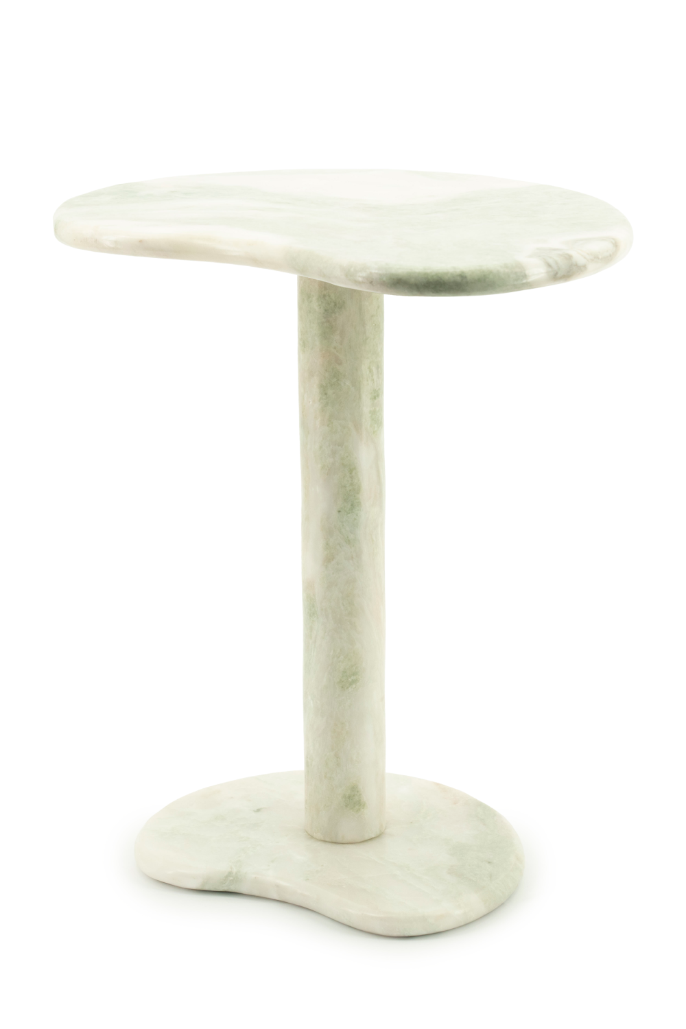 Table d'appoint socle en marbre