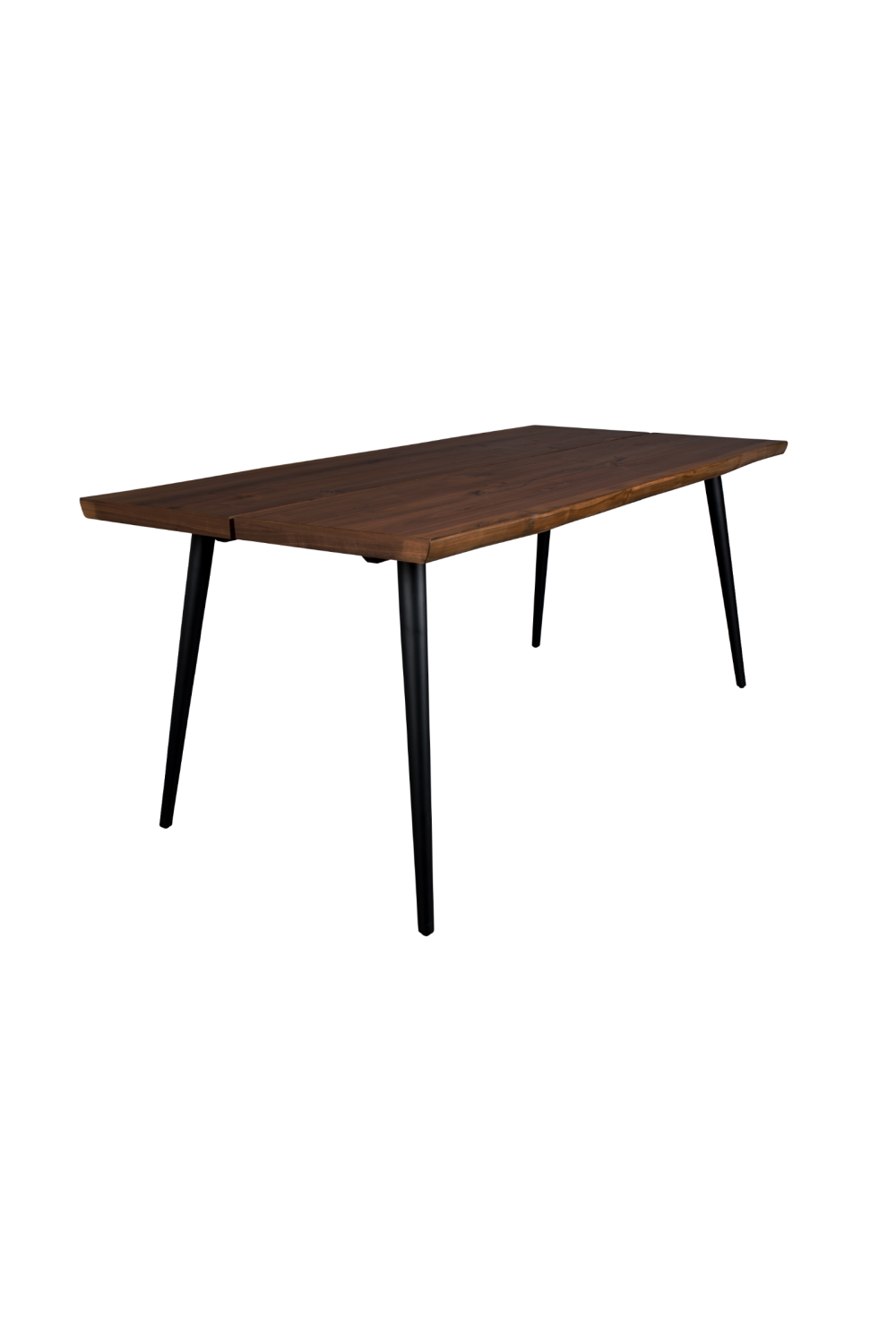 Table à manger en placage de noyer