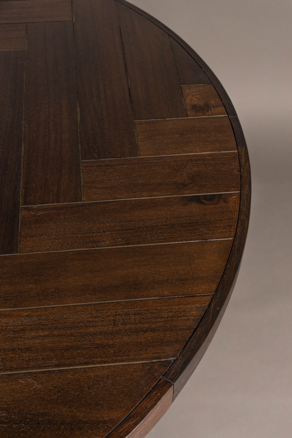 Table de salle à manger ronde en acacia