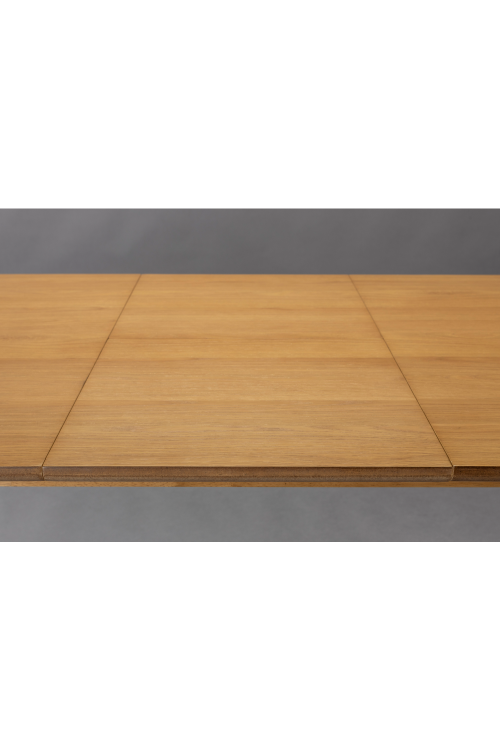 Table à manger ovale réglable en chêne