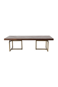 Table basse rectangulaire en acacia