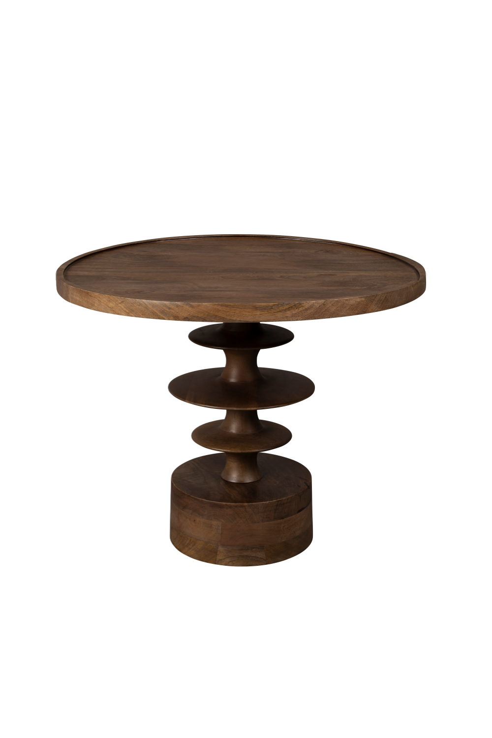 Table basse ronde en bois