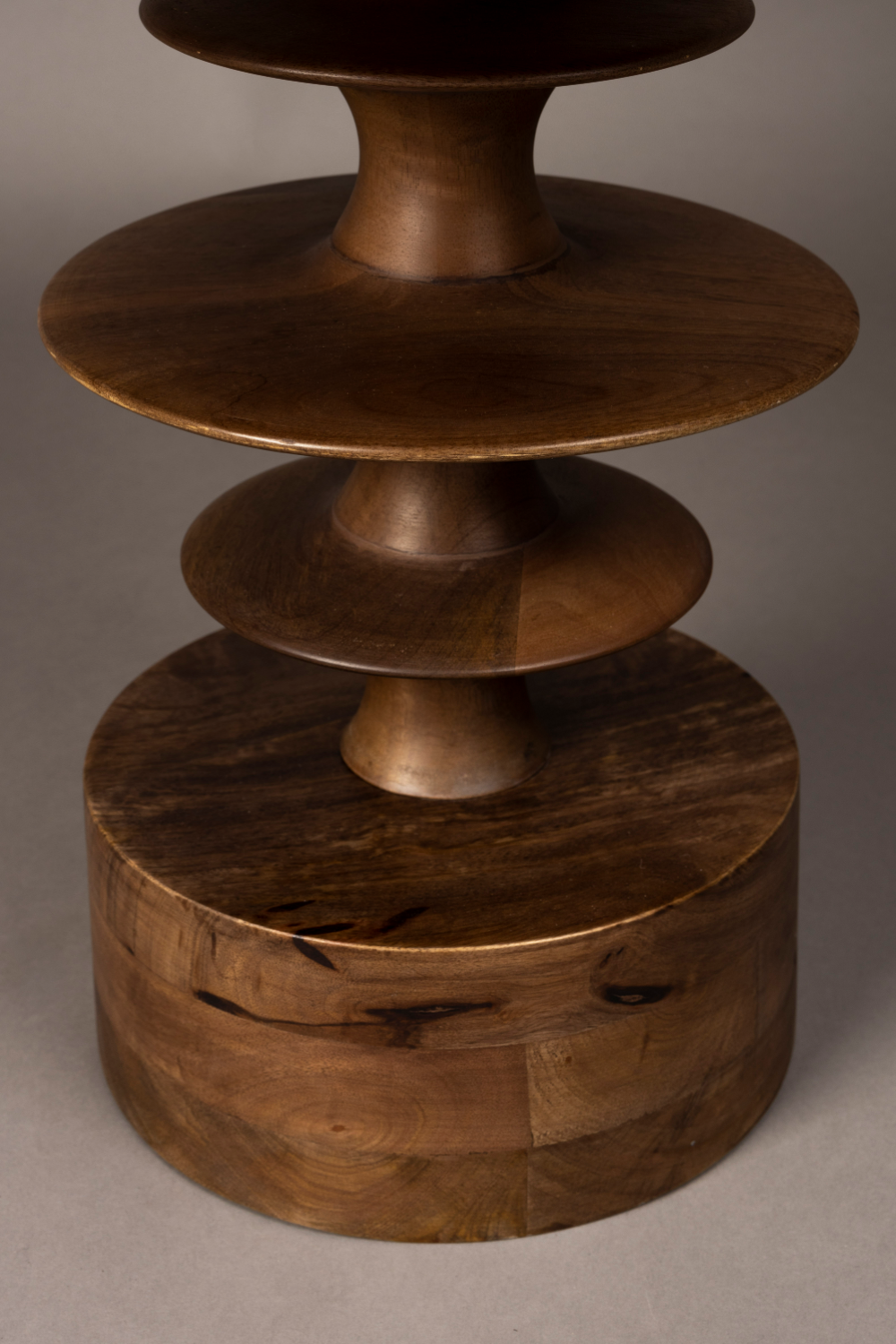 Table basse ronde en bois