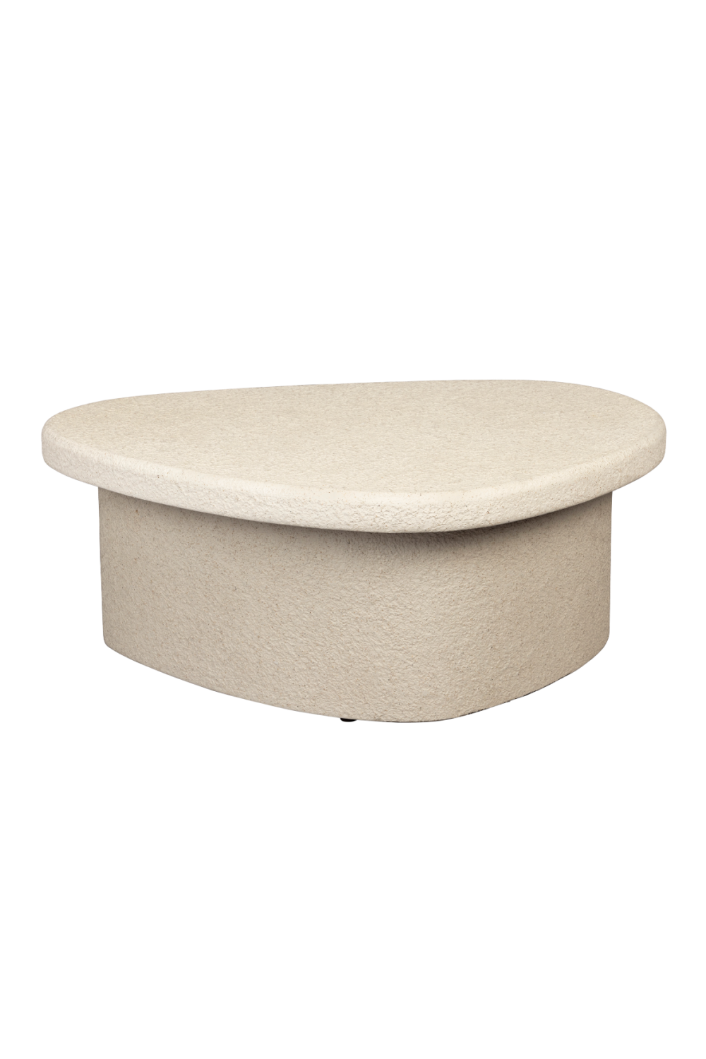 Table basse en marbre beige