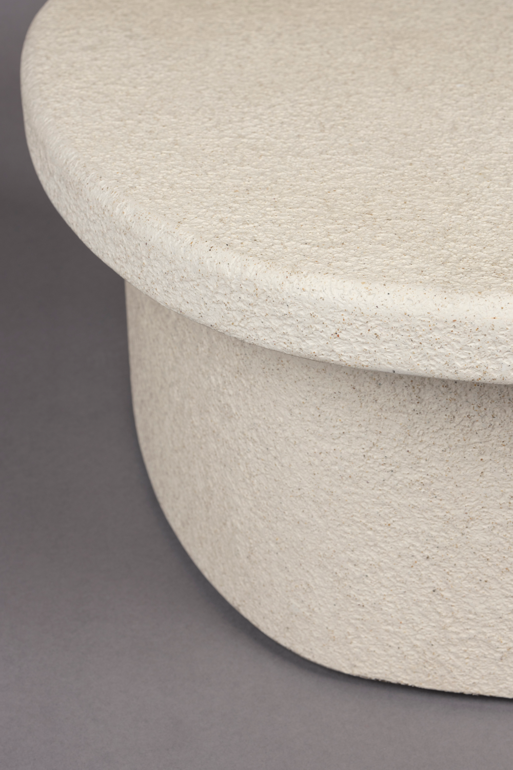Table basse en marbre beige