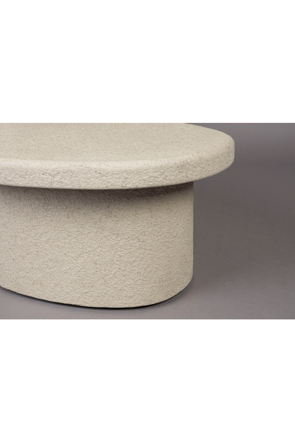 Table basse en marbre beige