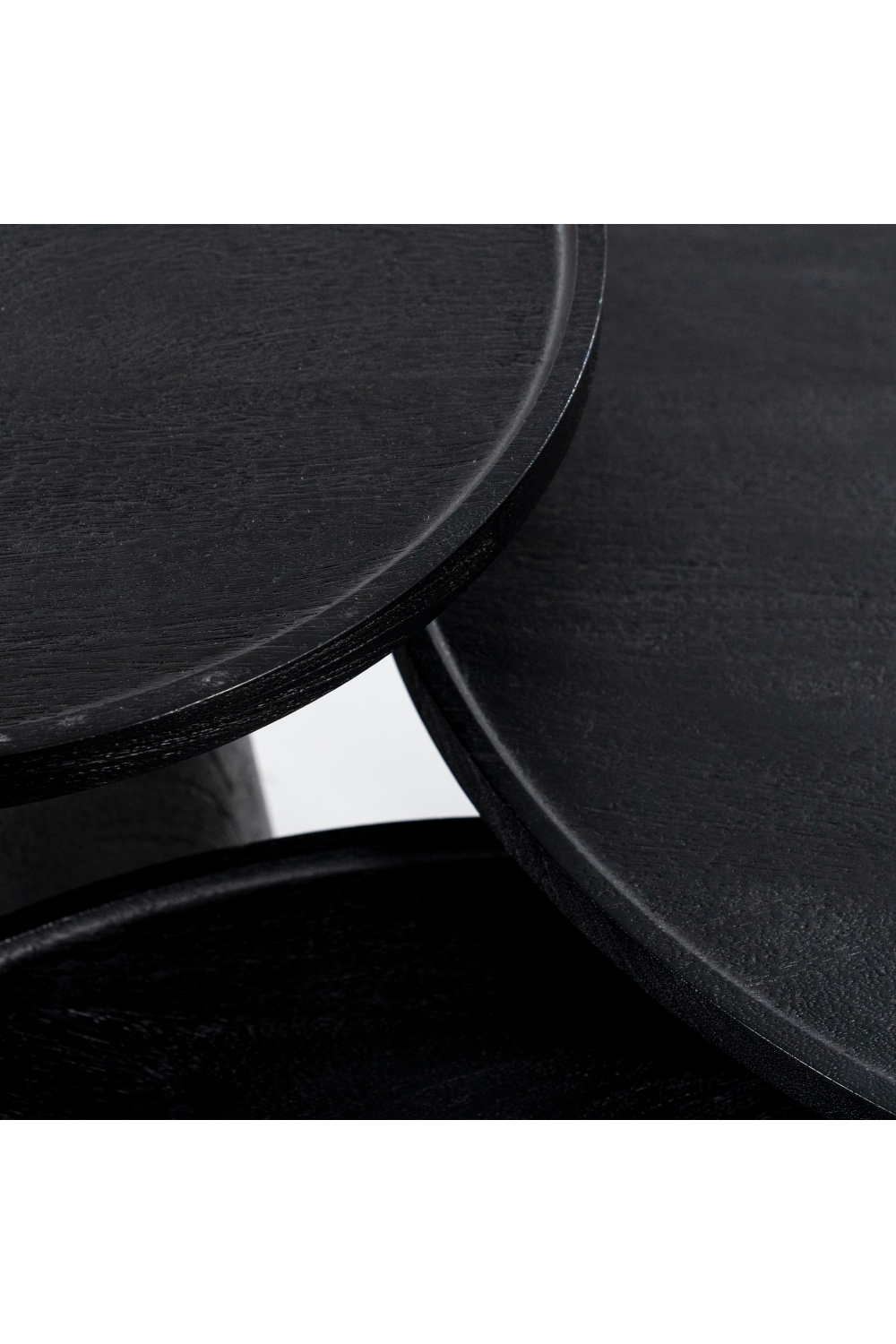 Table basse en manguier noir
