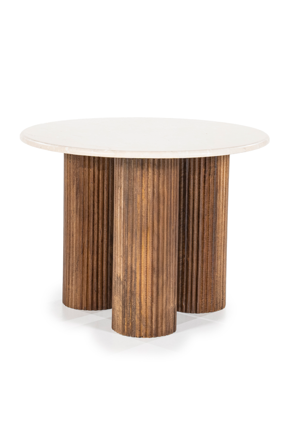 Table d'appoint ronde en marbre