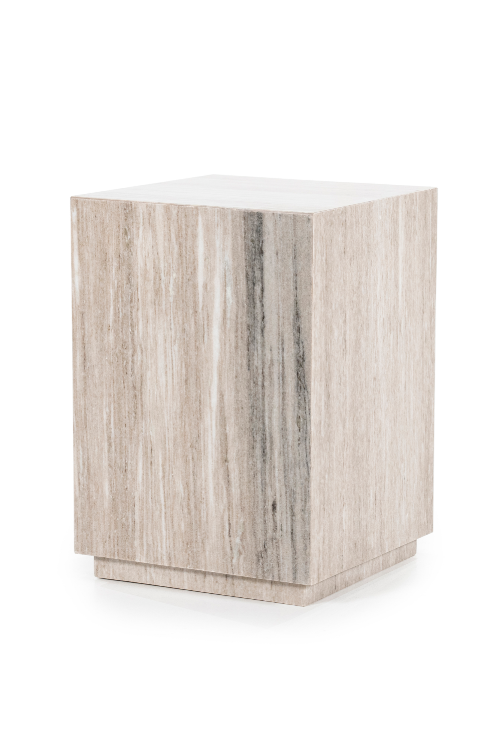 Table d'appoint en marbre laqué