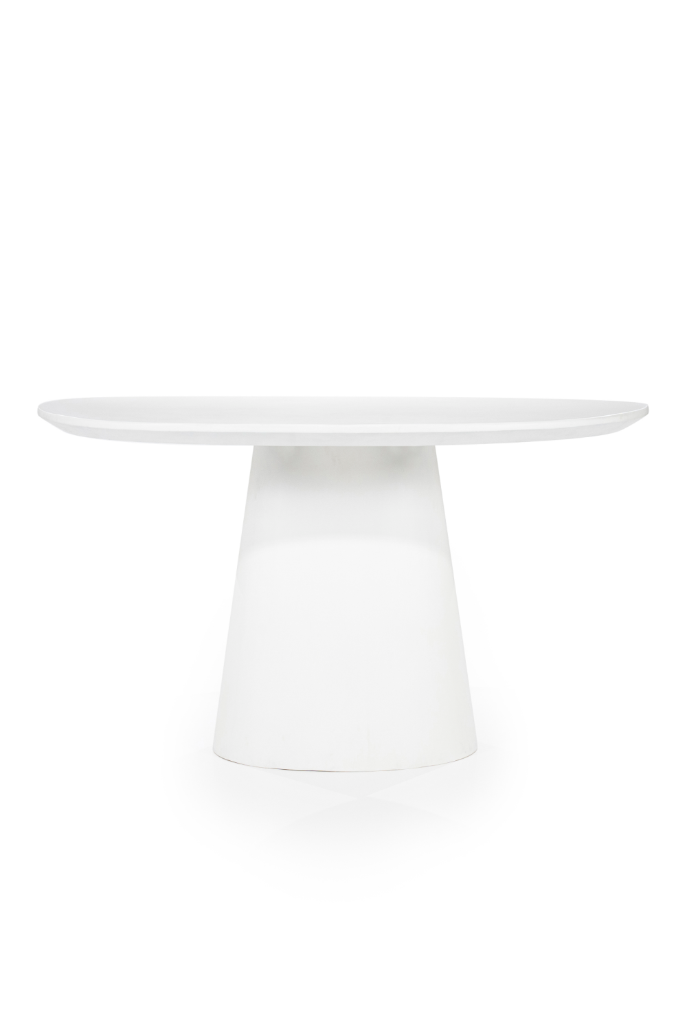 Table à manger ronde blanche