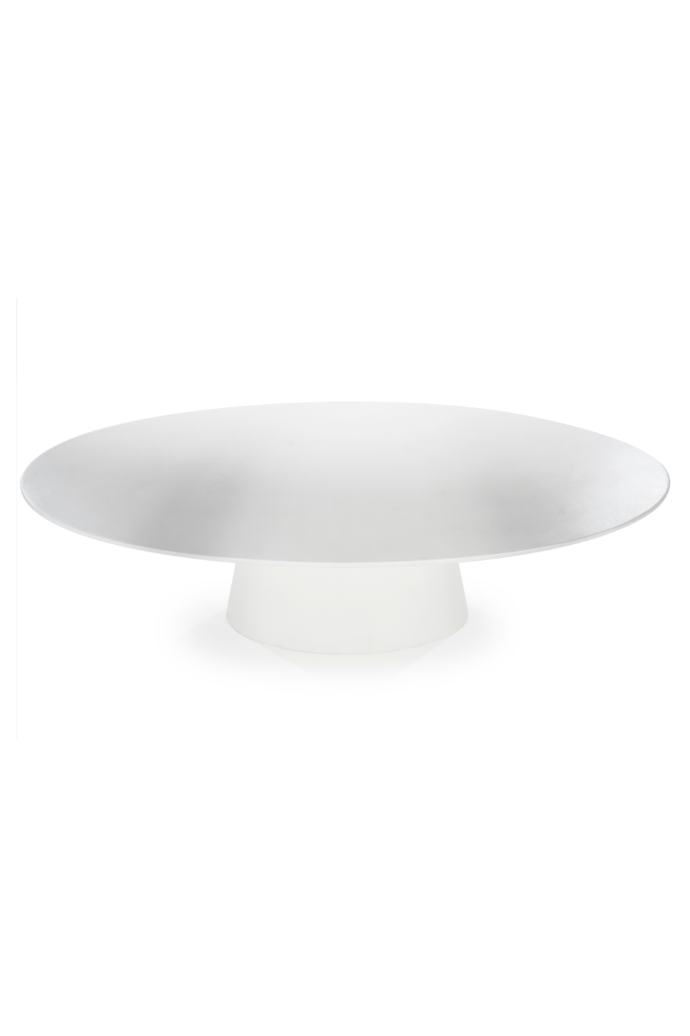 Table à manger ovale blanche