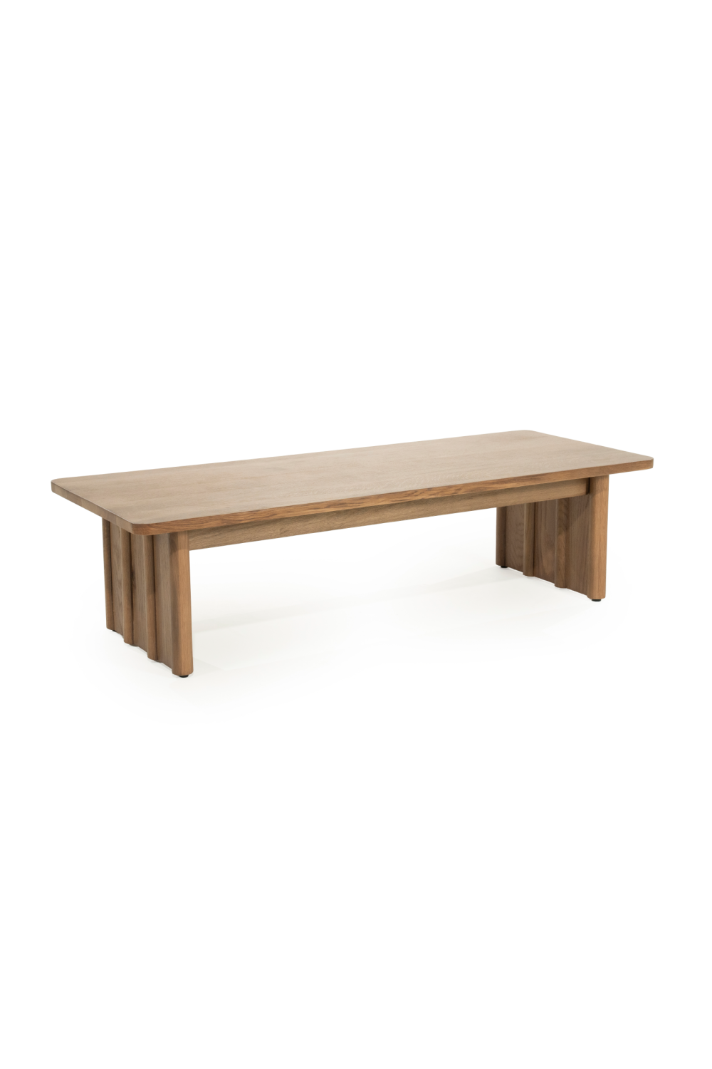 Table basse rectangulaire en chêne L