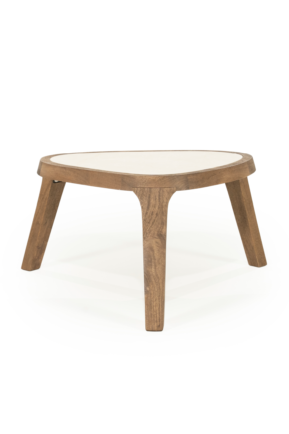 Table basse plateau marbre blanc