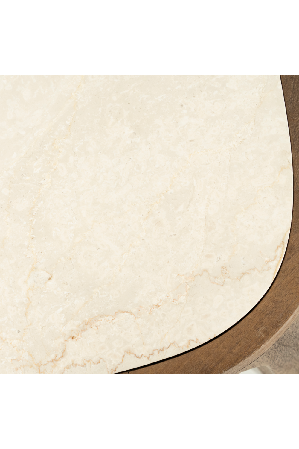 Table basse plateau marbre blanc