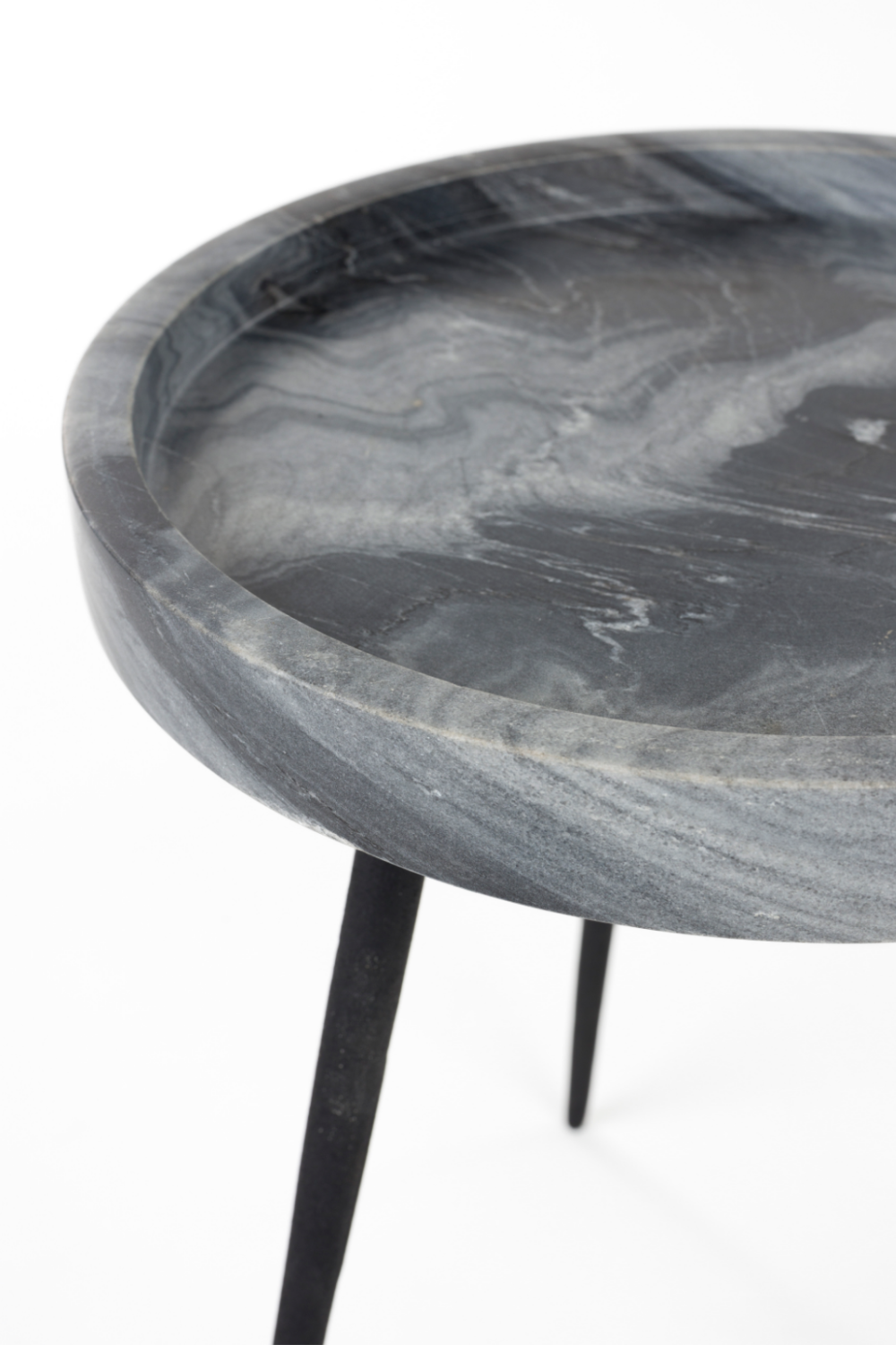 Table d'appoint en marbre massif