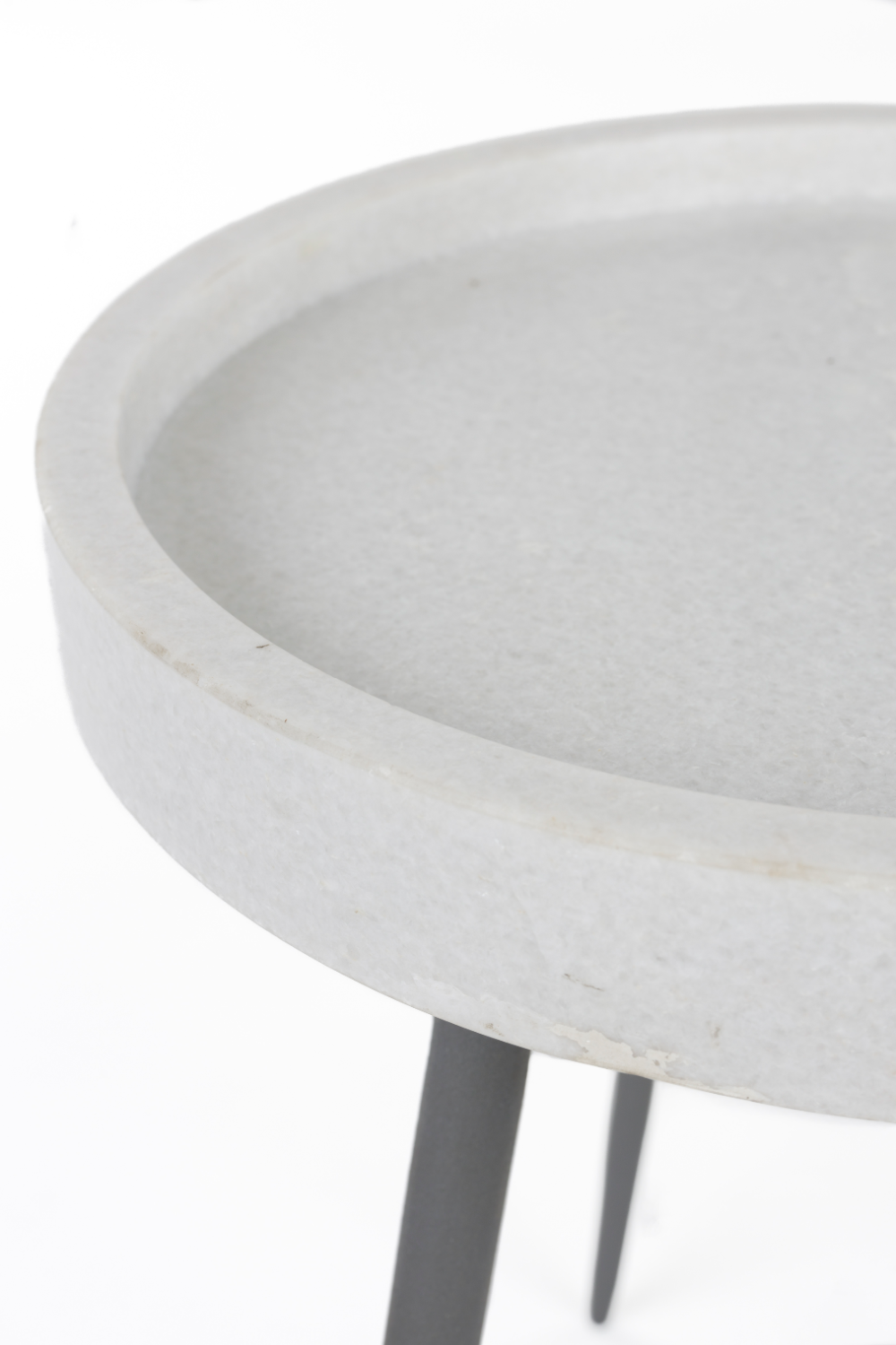 Table d'appoint en marbre massif