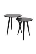 Tables d'appoint gigognes noires (2)