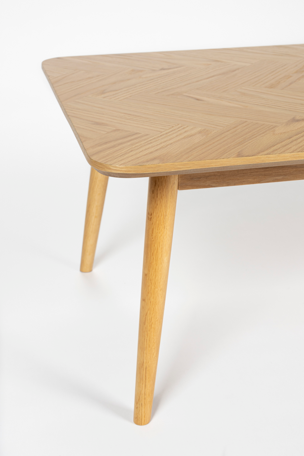 Table basse rectangulaire en bois