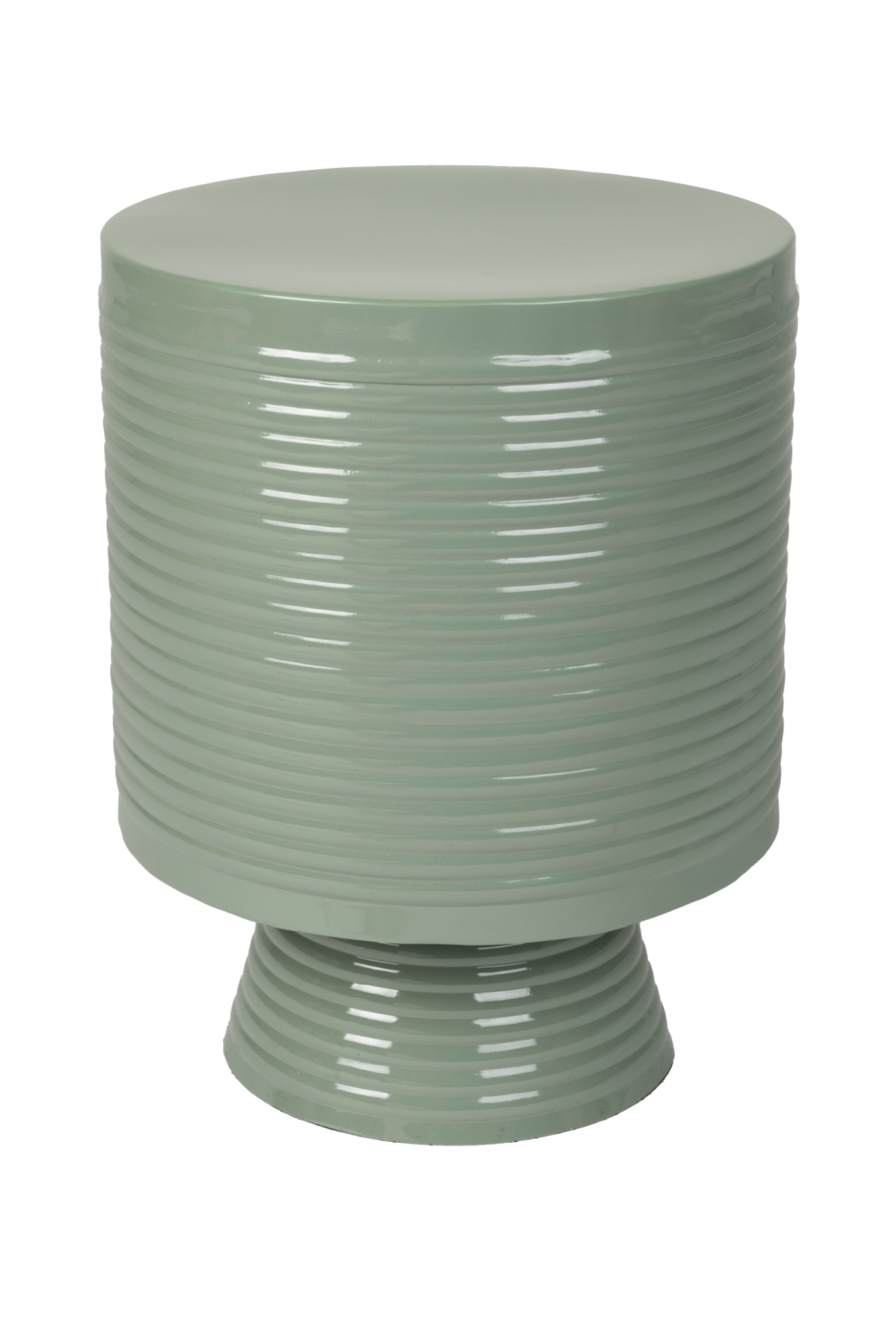 Table d'appoint en fer vert