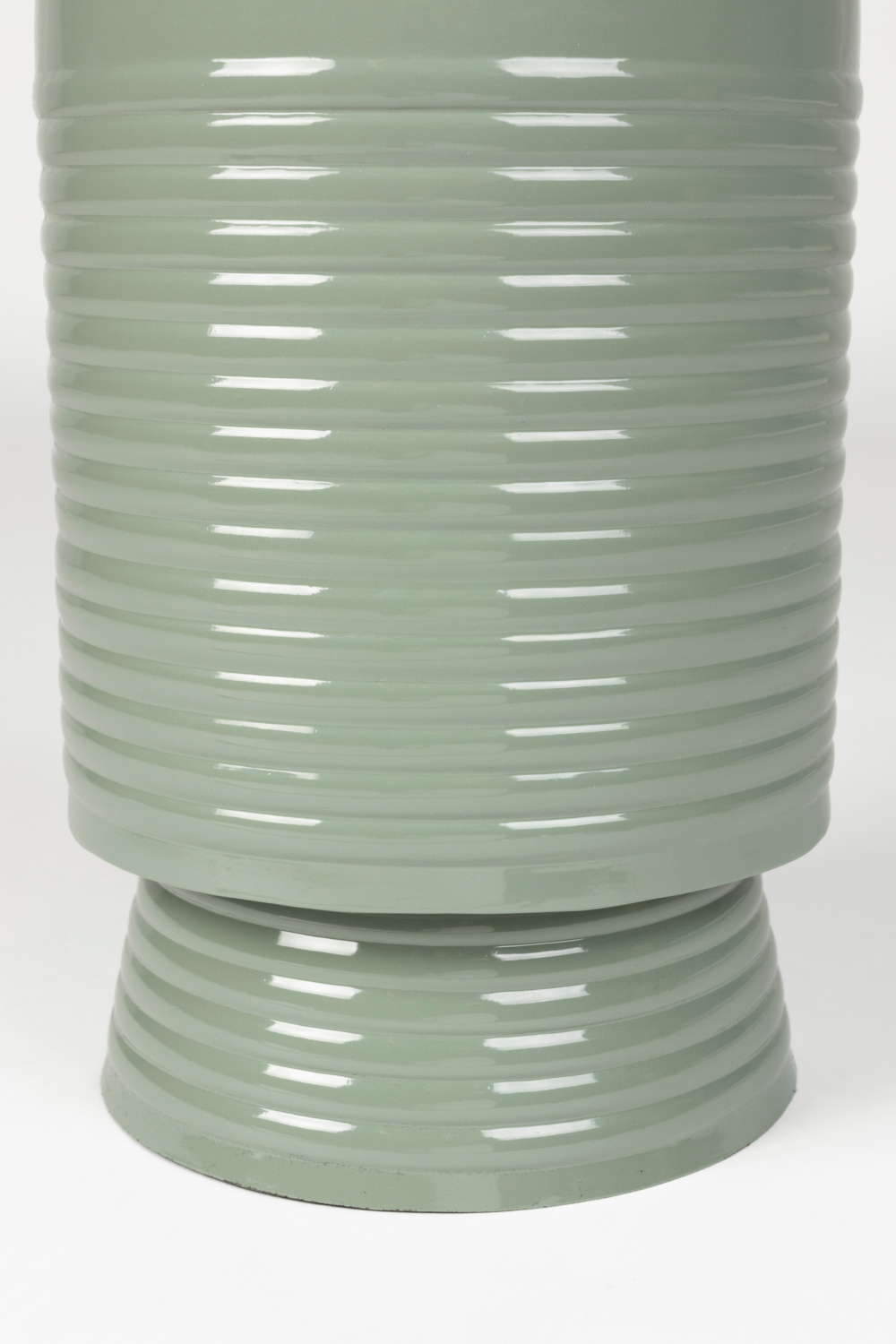 Table d'appoint en fer vert