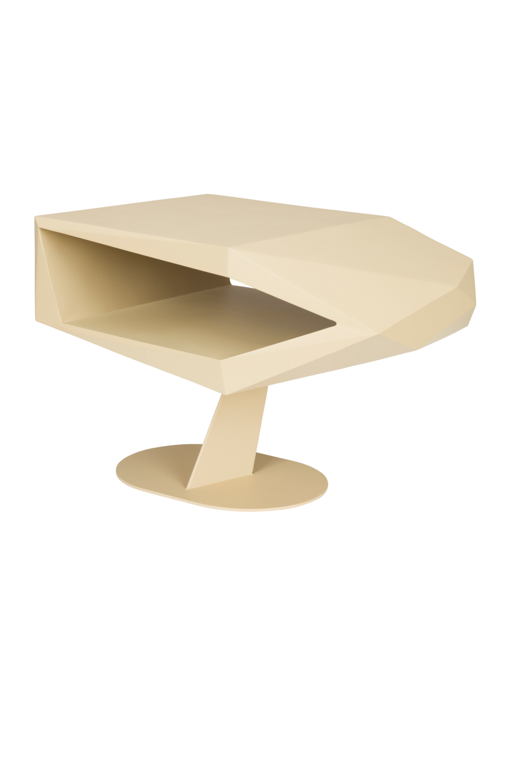 Table d'appoint géométrique moderne